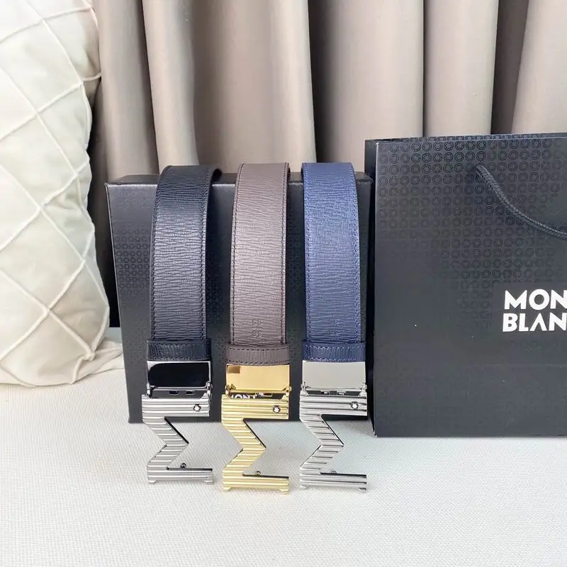 Montblanc belt 35mmX95-125cm 7D07
